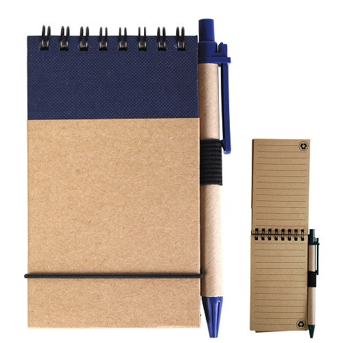 Tradie Recycled Notepad with Pen 