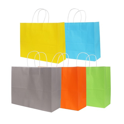 Twisted Handle Kraft Paper Bag (320 x 250 x 120mm) 