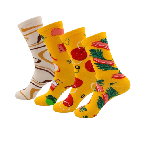 Unisex Funny Pizza Stockings 