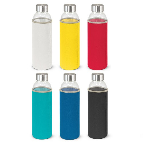 Drinking Bottle with Neoprene Sleeve