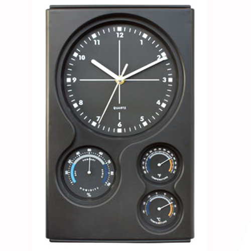 Weather Station Wall Clock 