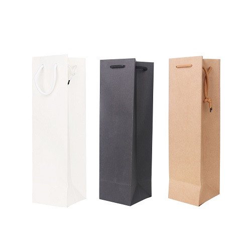 Wine Bottle Paper Bag (100 x 360 x 100mm) 