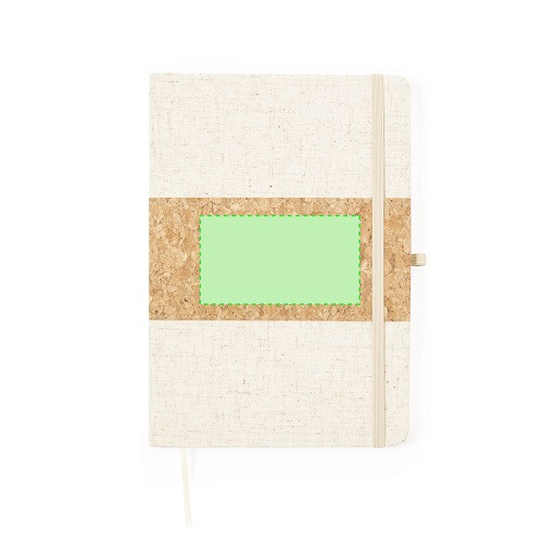 Yacard A5 Notebook with Linen and Cork Cover 