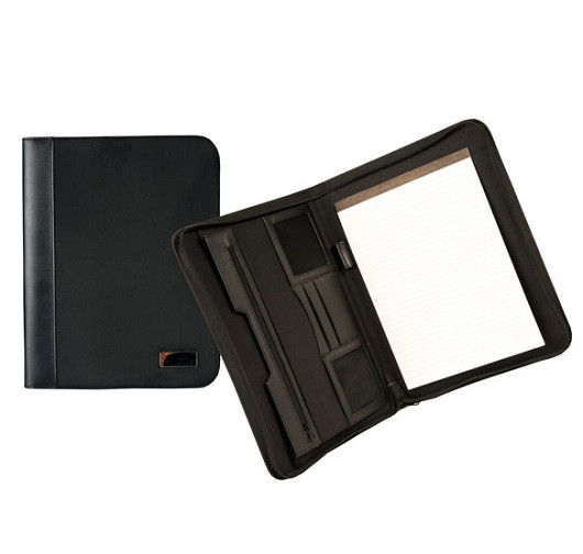 Zip-Up Zippered X-Large Portfolio