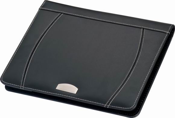 A4 bonded leather folder