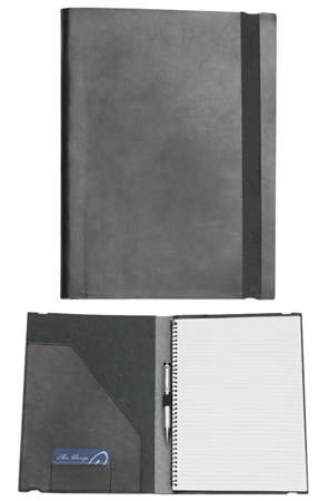 A4 Pad Cover with 25-Page Lined Spiral Pad