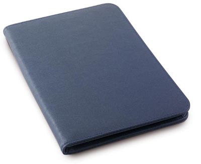 A4 Zipped PU Conference Folder 