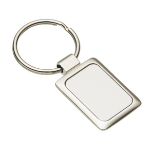 Accent Rectangular Keyring