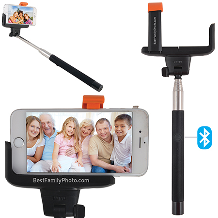 Adjustable Bluetooth Selfie Stick