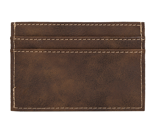AGRADE Sueded Leatherette Card Wallet 