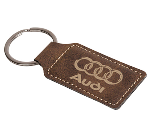 AGRADE Sueded Leatherette Key Tag