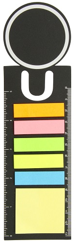 Alary Bookmark Ruler with Sticky Notes