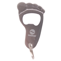 Aluminium Foot Shape Opener Keytag