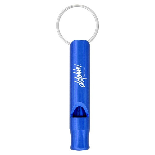 Aluminium Metal Whistle Key Chain 