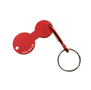 Aluminium Shopping Trolley Token