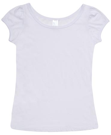 American Style Ladies Puff Sleeve Tee 