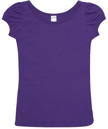 American Style Ladies Puff Sleeve Tee 