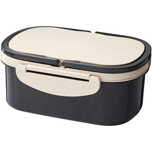 Annalise Plastic & Wheat Straw Lunch Box 