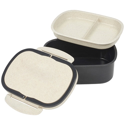 Annalise Plastic & Wheat Straw Lunch Box