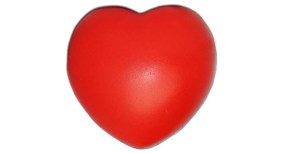 Anti Stress Heart Red