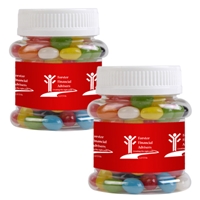 Assorted Colour Jelly Beans In Screw Cap Jar