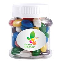 Assorted Colour Maxi Jelly Beans in Screw Cap Jar