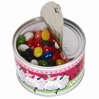 Assorted Colour Mini Jelly Beans in Ring Pull Can