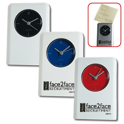 Astro Quartz Desk Clock with Message Clip