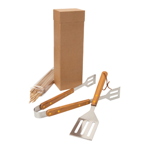 Bamboo Eco BBQ Set