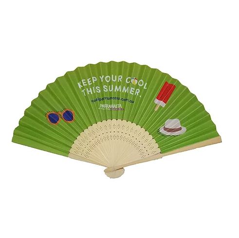 Bamboo Foldable Fan