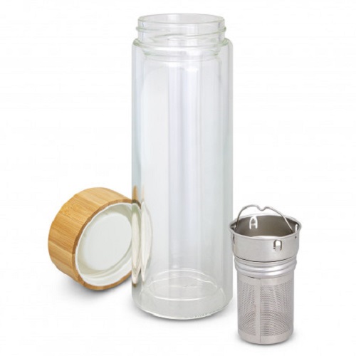 Bamboo Tea Infuser Bottle 