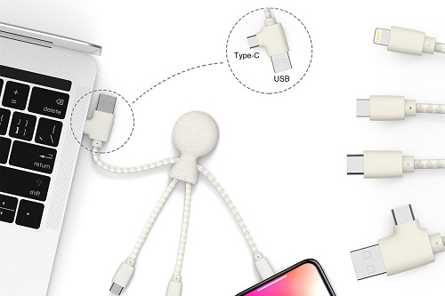 Biodegradable Wheat Charging Cable 