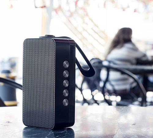 Black Block Bluetooth Speaker 