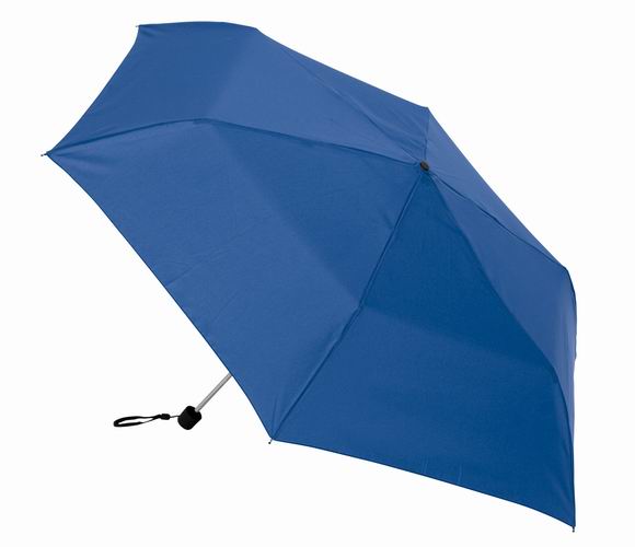 Blue Mini Umbrella with Protective Cover
