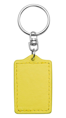 Bonded Split Leather Keyring