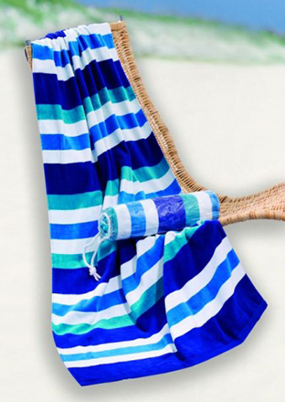 Bondi Striped Beach Towel