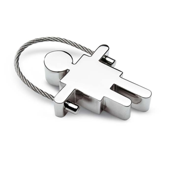 Boy Metal Keyring