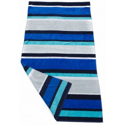 Bright Stripe Beach Towel 