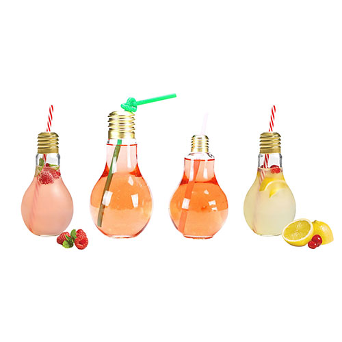 Bulb Shaped Plastic Bottle 