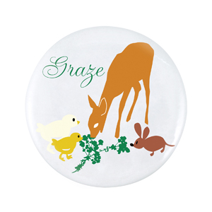 Button Badge- 58mm Round