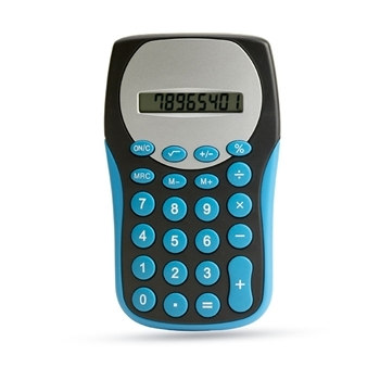 Calculator w/contrast keypads