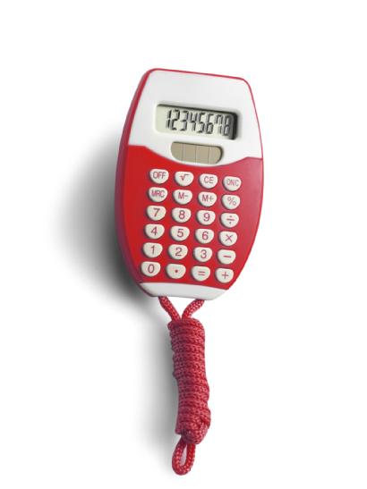 Calculator With Neck Cord