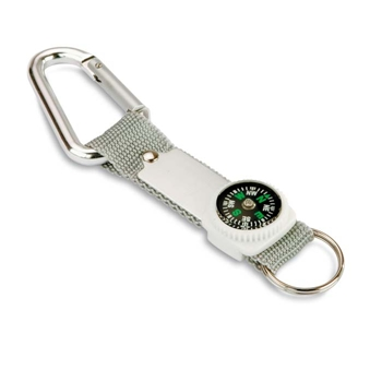 Carabineer Compass Keyring