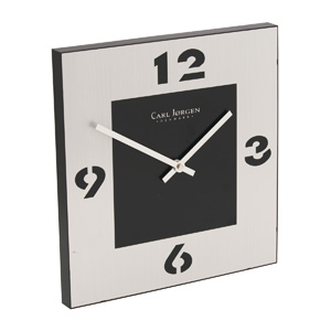 Carl Jorgan Designer Square Wall Clock