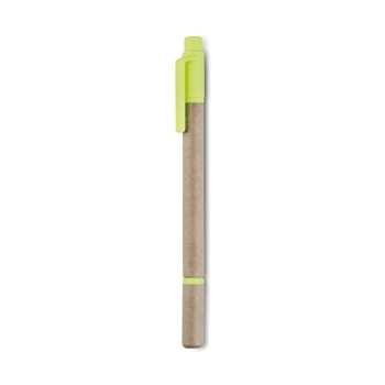 Carton body pen w/ highlighter