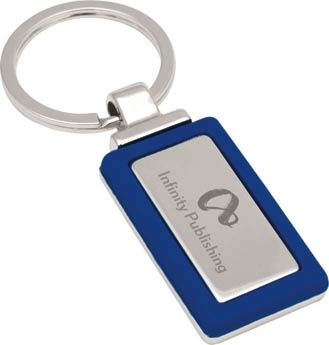 Chrome Plated Spectrum Keyring