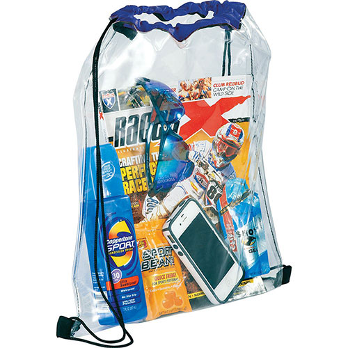 Clear Drawstring Sportspack - Clear Bag 