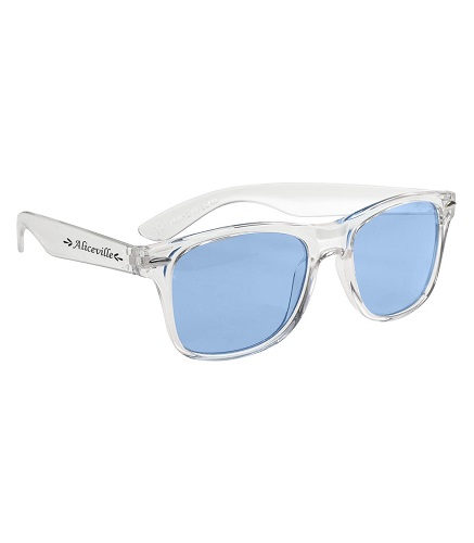 Clear Sunglasses with Coloured Lens 