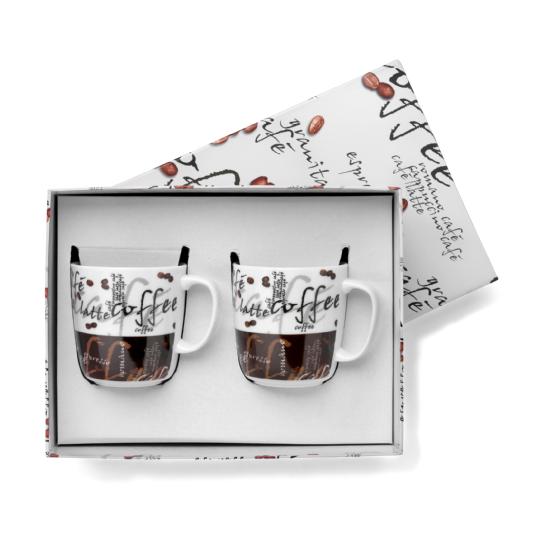 Coffee Mug Set With Design