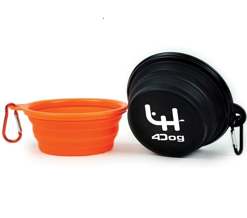 Collapsible Pet Bowl with Carabiner